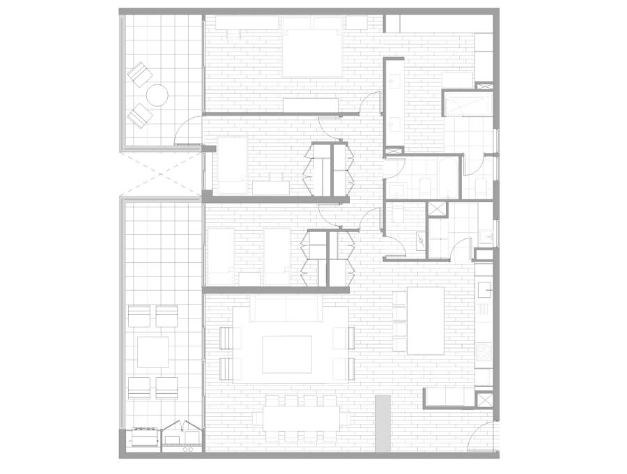 Planta Depto 206